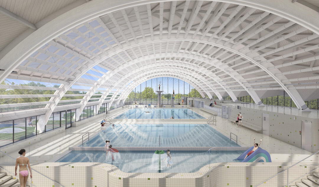 Restructuration de la piscine Galin à Bordeaux