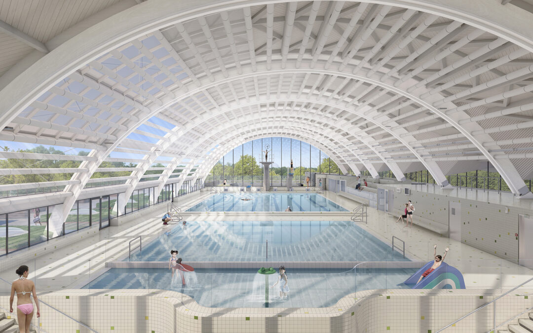 Restructuration de la piscine Galin à Bordeaux