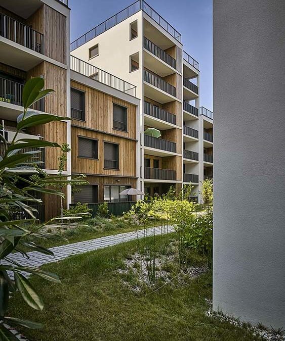 Construction de 73 logements biosourcés à Bègles