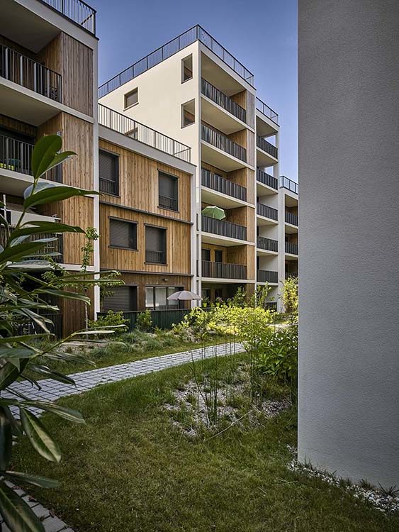 Construction de 73 logements biosourcés à Bègles