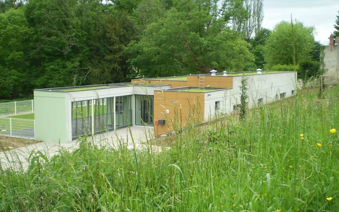 Construction de la maison de la Petite Enfance à Saint Léonard de Noblat