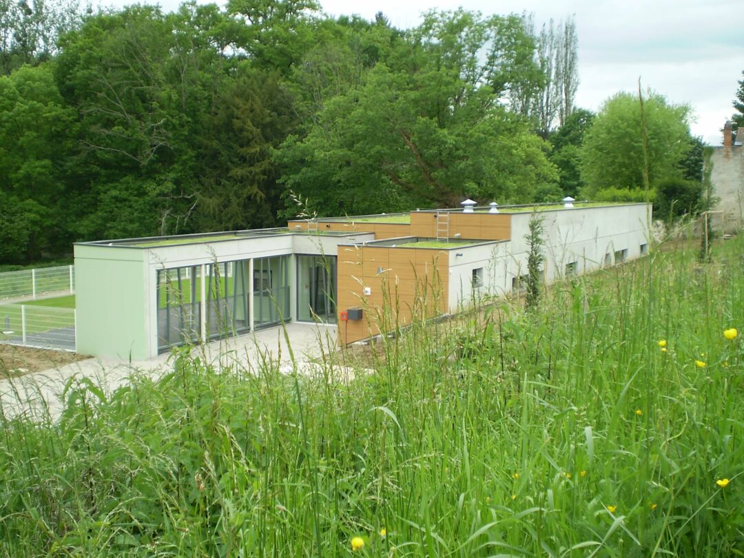 Construction de la maison de la Petite Enfance à Saint Léonard de Noblat