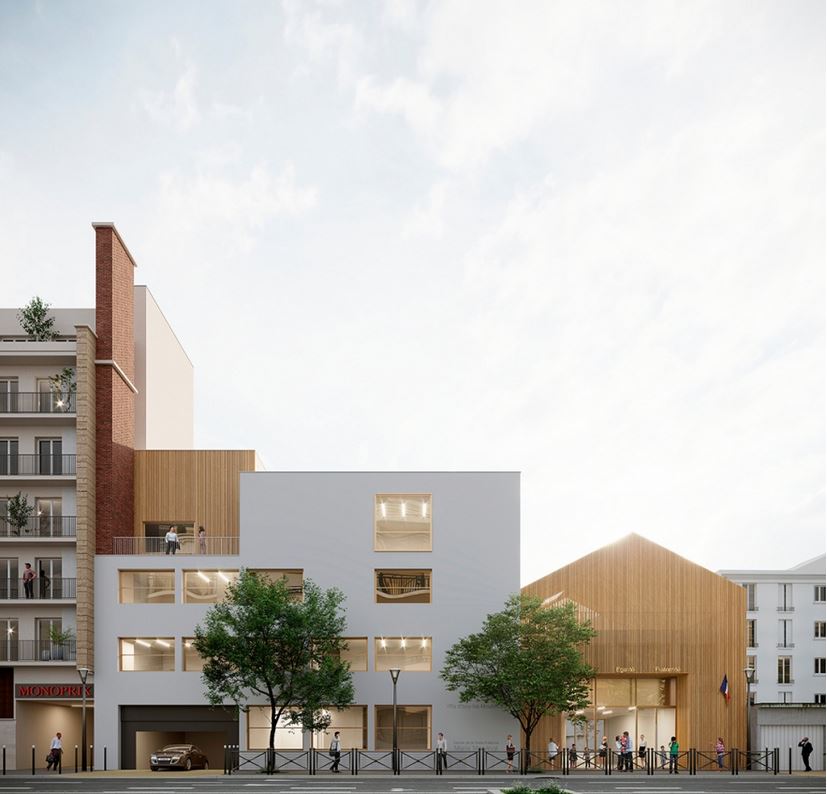 Capture RÉHABILITATION DU CENTRE DE LA PETITE ENFANCE MARIE MARVINGT – ISSY LES MOULINEAUX (92)