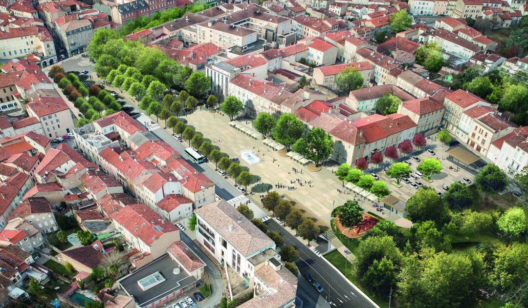 Aménagement de la Place Soult à Castres