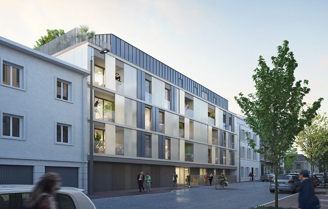 Construction de logements collectifs, avenue Émile Labussière à Limoges