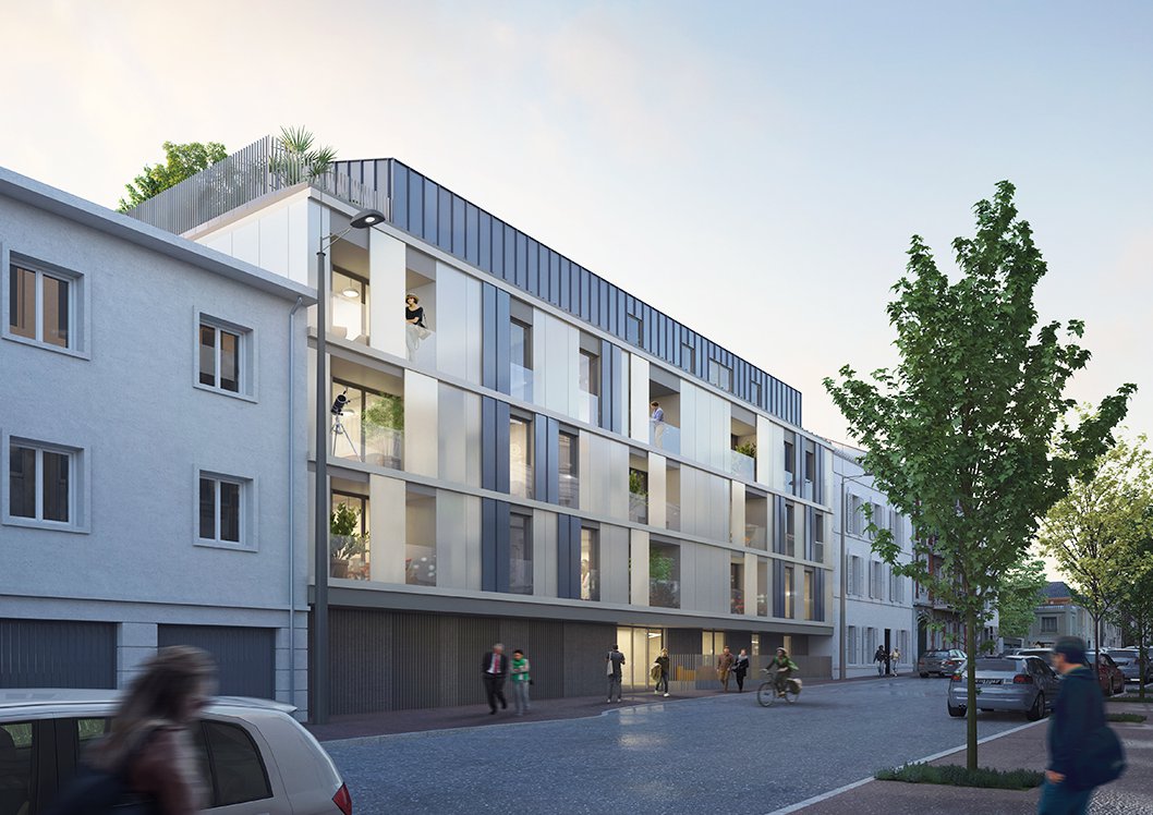 Construction de logements collectifs, avenue Émile Labussière à Limoges